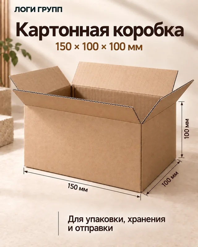 Гофрокороб 150 × 100 × 100 мм