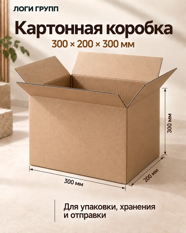Гофрокороб 300 × 200 × 300 мм