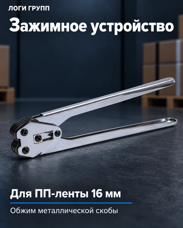 Зажимное устройство для ПП-ленты 16 мм